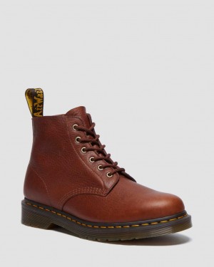 Dr Martens 101 Ambassador Leather Kısa Bot Kadın Kahverengi | 16724159
