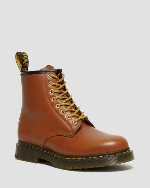 Dr Martens 1460 DM's Wintergrip Leather Bağcıklı Bot Kadın Kahverengi | 61288151