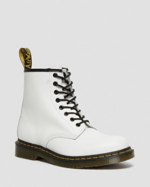 Dr Martens 1460 Smooth Leather Bağcıklı Bot Erkek Beyaz | 73869109
