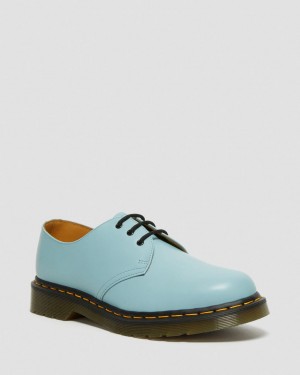 Dr Martens 1461 Smooth Leather Oxford Ayakkabı Erkek Mavi | 42206888
