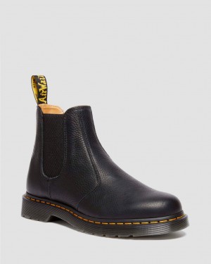 Dr Martens 2976 Ambassador Leather Chelsea Bot Kadın Siyah | 21799573