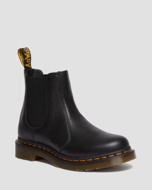 Dr Martens 2976 Leather Chelsea Bot Kadın Siyah | 96503287