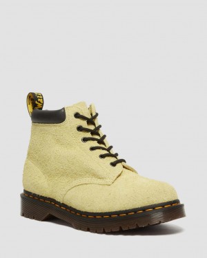 Dr Martens 939 Ben Suede Padded Collar Bağcıklı Bot Kadın Sarı | 54517729