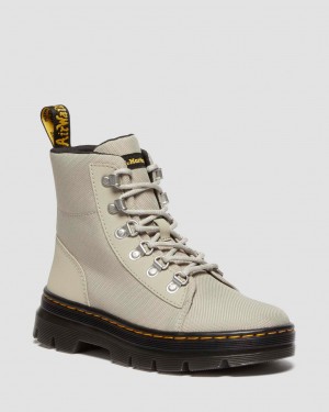 Dr Martens Combs Poly Casual Bot Kadın Gri | 83881022