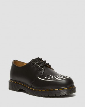 Dr Martens Ramsey Smooth Leather Creepers Ayakkabı Erkek Siyah | 14524702